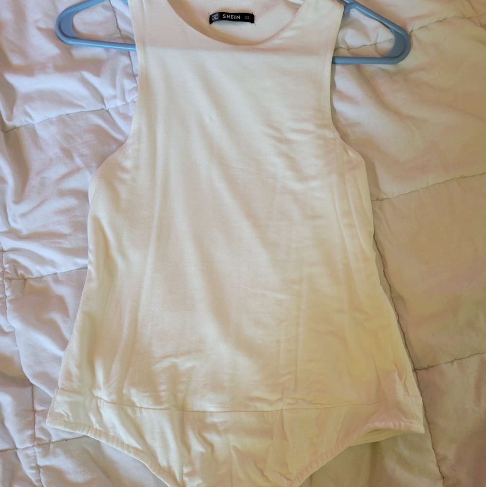 Shein White Body Suit